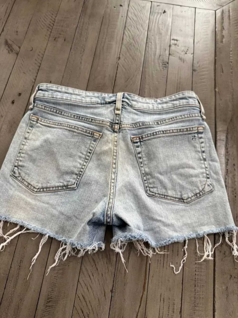 Rag & Bone Dre Low Rise Denim Jean Shorts Stella Size 25